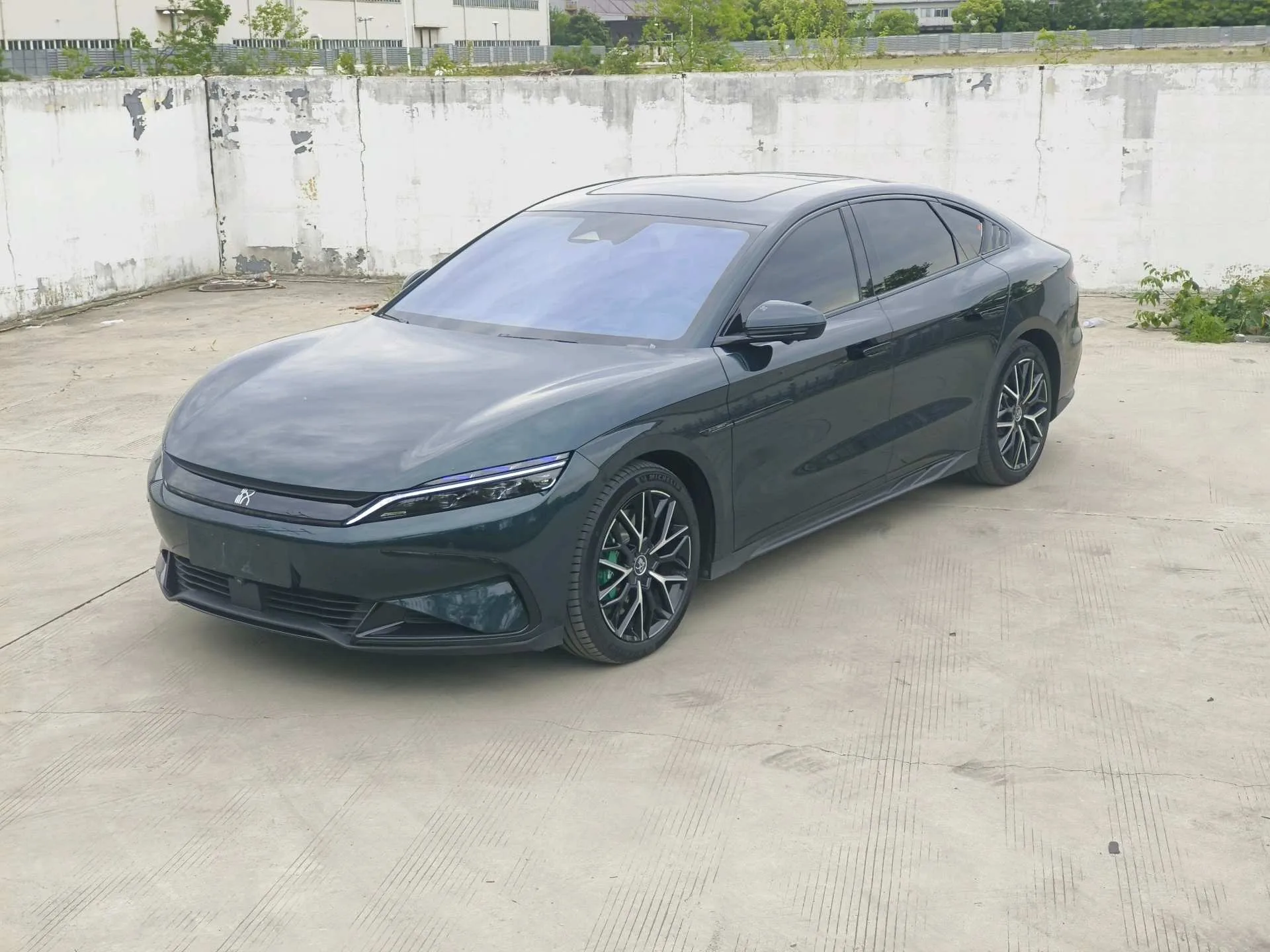 Han 2022 EV 610KM 4WD Thousand Mountains Green Limited Edition