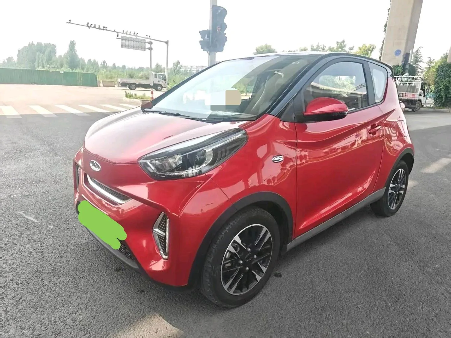 Little Ant 2022 Model, Sweet Pink Version, Half-Sugar Edition, Lithium Iron Phosphate, 30kW, 301km/h