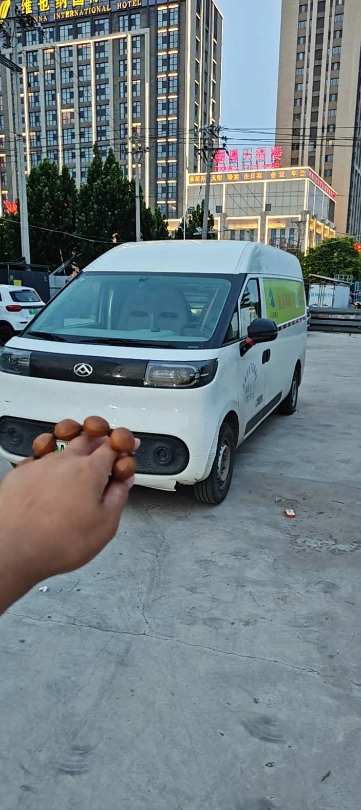 Changong 2024 Da Na V1 5.25-meter All-Electric Long-Wheelbase Low-Roof Enclosed Cargo Van, 51 kWh, Automatic Transmission