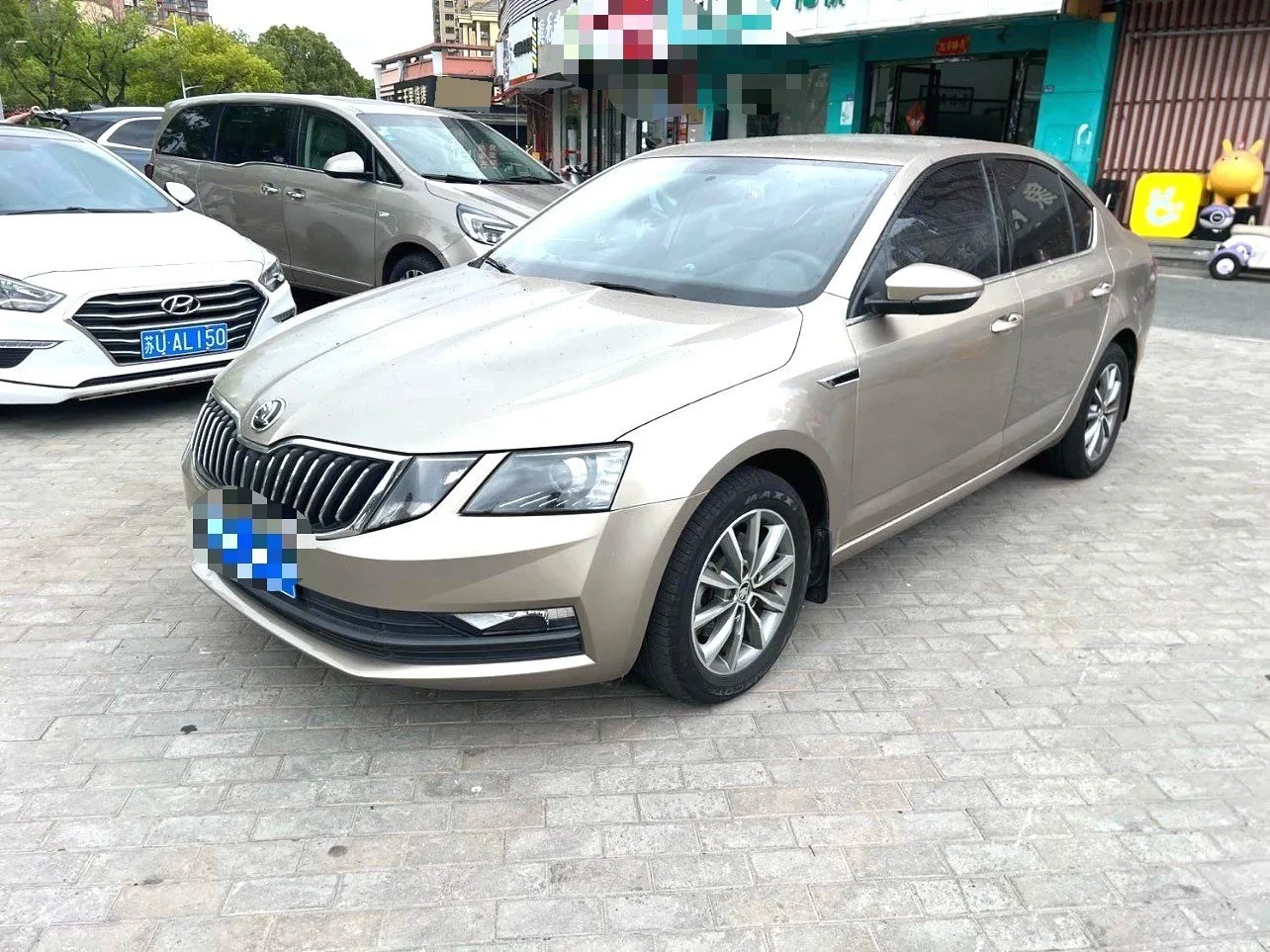 Skoda Октавия 2019 1,5 l Автоматический Умный Водить машину Роскошь Версия (Китай В)