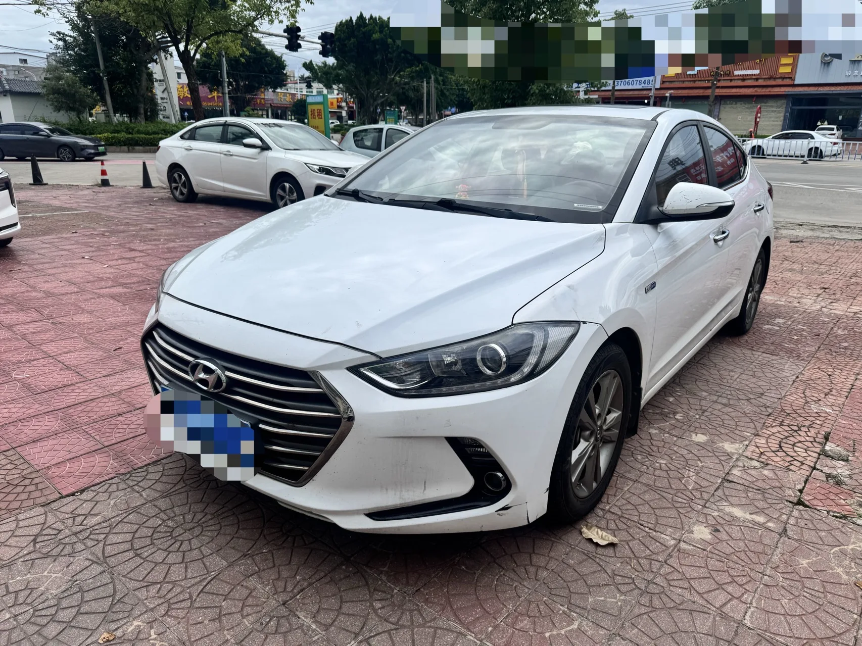 Хён Elantra 2018 1,4 Т Двухдисковое сцепление Динамический & Жизненная сила Версия