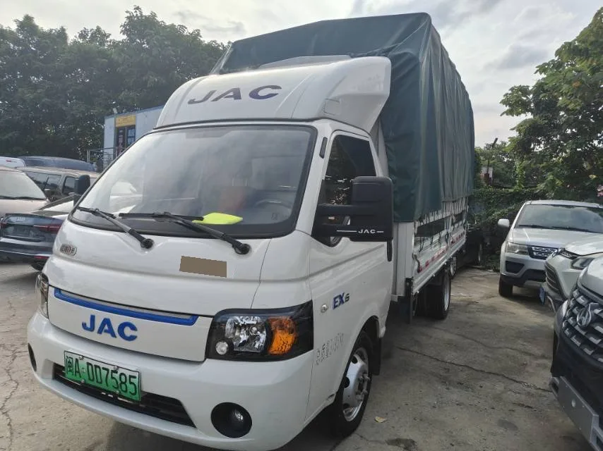 JAC 2025 KaiDa EX6 3.8-meter Single-Cab All-Electric Flatbed Light Truck with EVE Energy 55.17 kWh Battery and Automatic Transmission