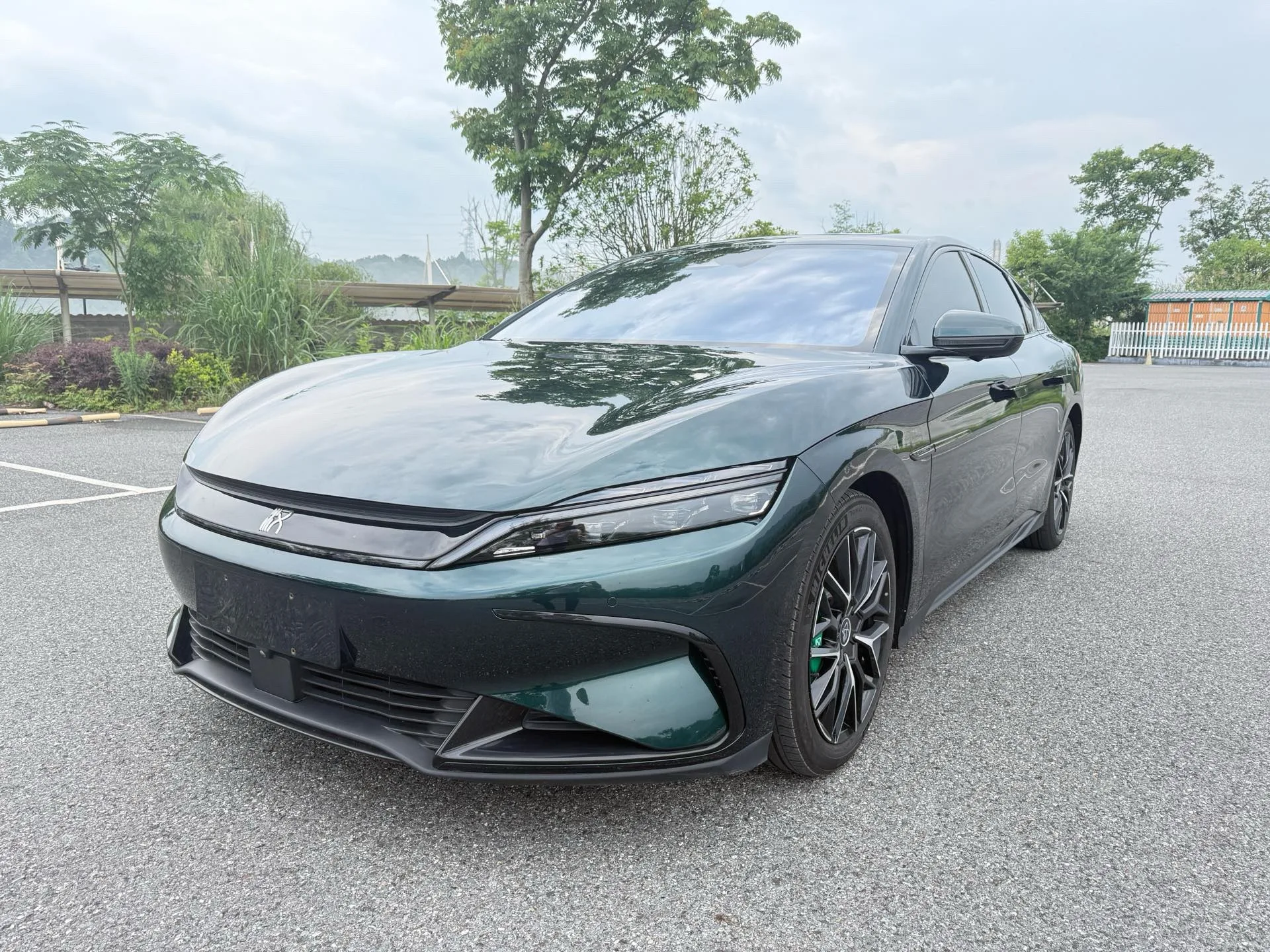 Han 2022 EV 610KM 4WD Thousand Mountains Green Limited Edition