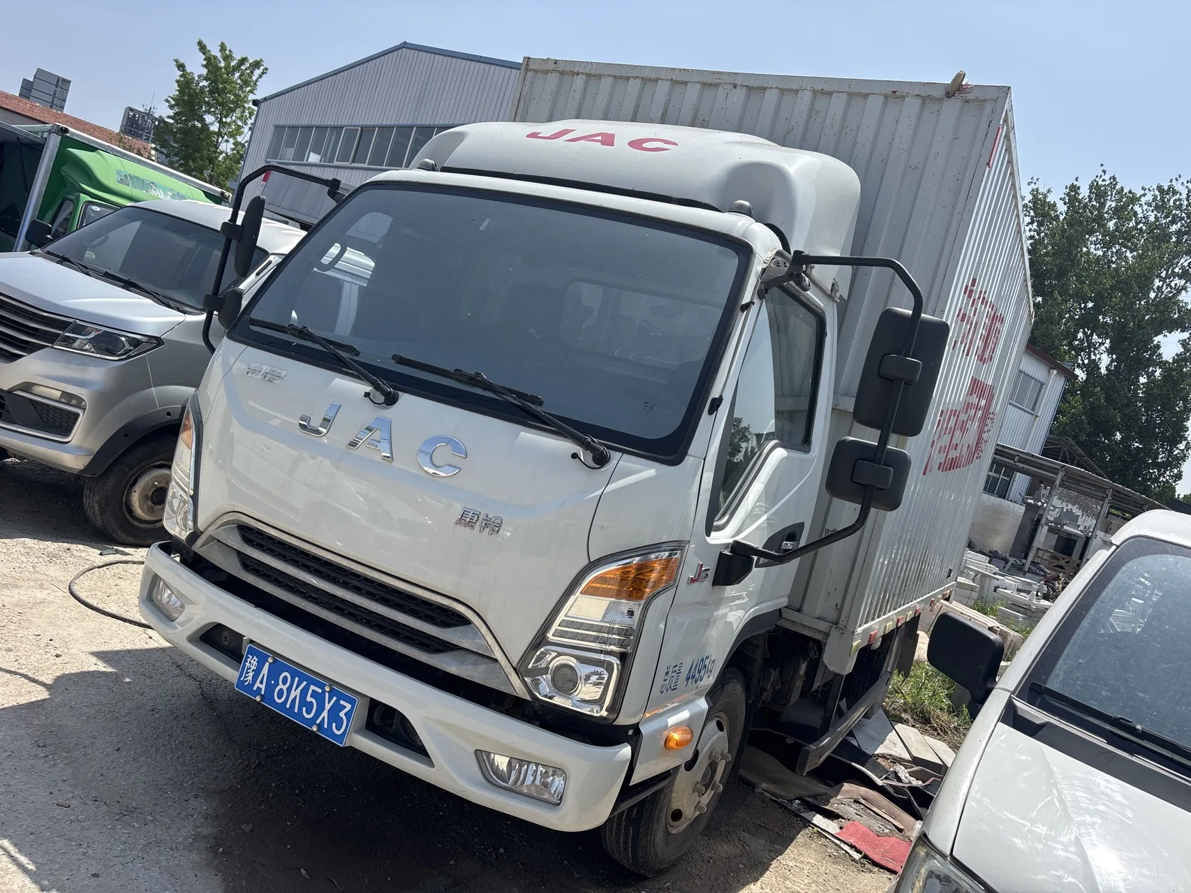 JAC 2024 Starline New 5 Series, Mid-Wheelbase Logistics Edition, Long Box, Manual Transmission