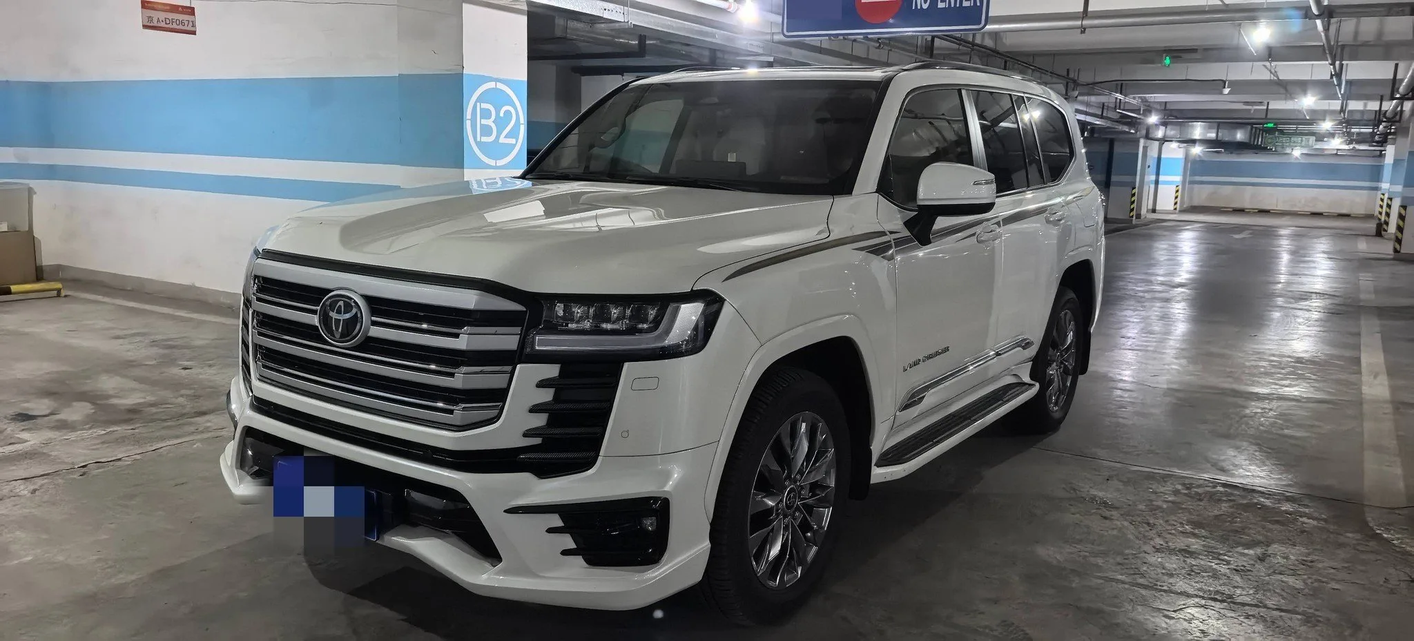 2021 Toyota Land Cruiser (Imported), 3.5T 4WD, Middle East Version, Automatic Transmission