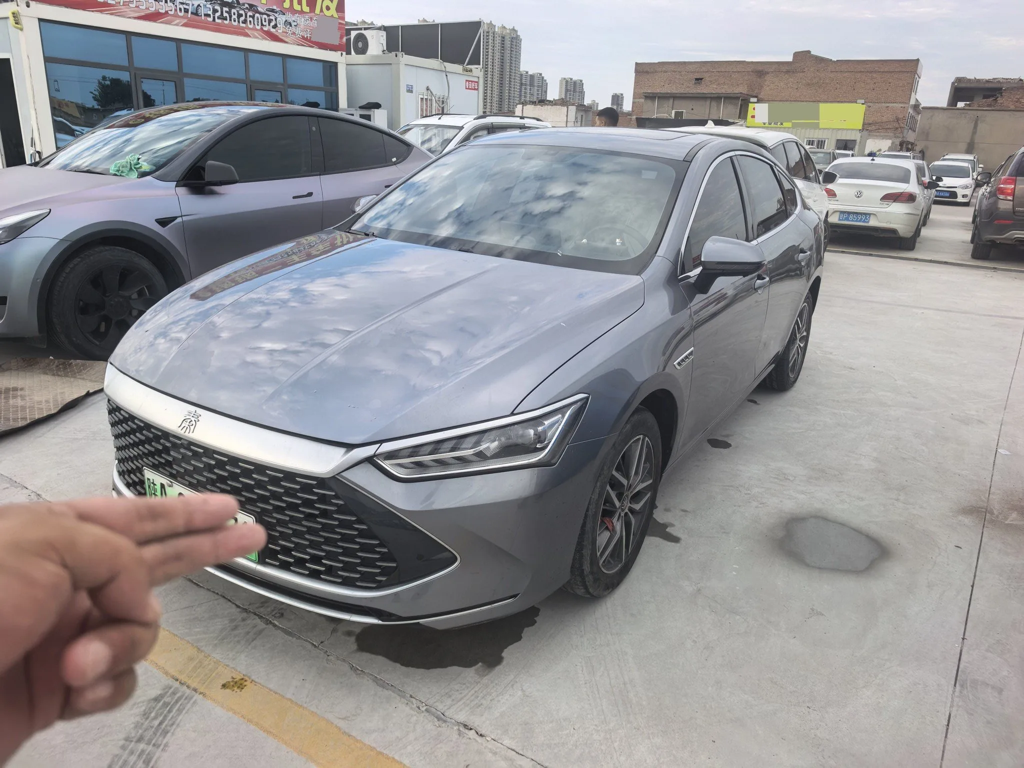 BYD 2024 Qin PLUS DM-i 1.5 CVT Glory Edition 120KM Transcendence Model, Automatic Transmission