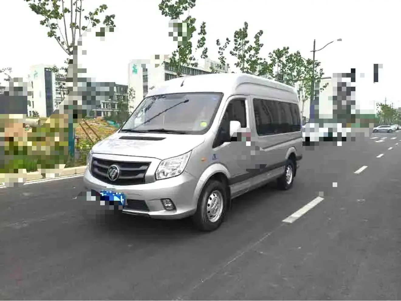 Foton 2022 Tuano 2.0T Multi-functional Long Wheelbase Mid-roof Rear Single Tire 5/6/7/9 Seats Manual Transmission