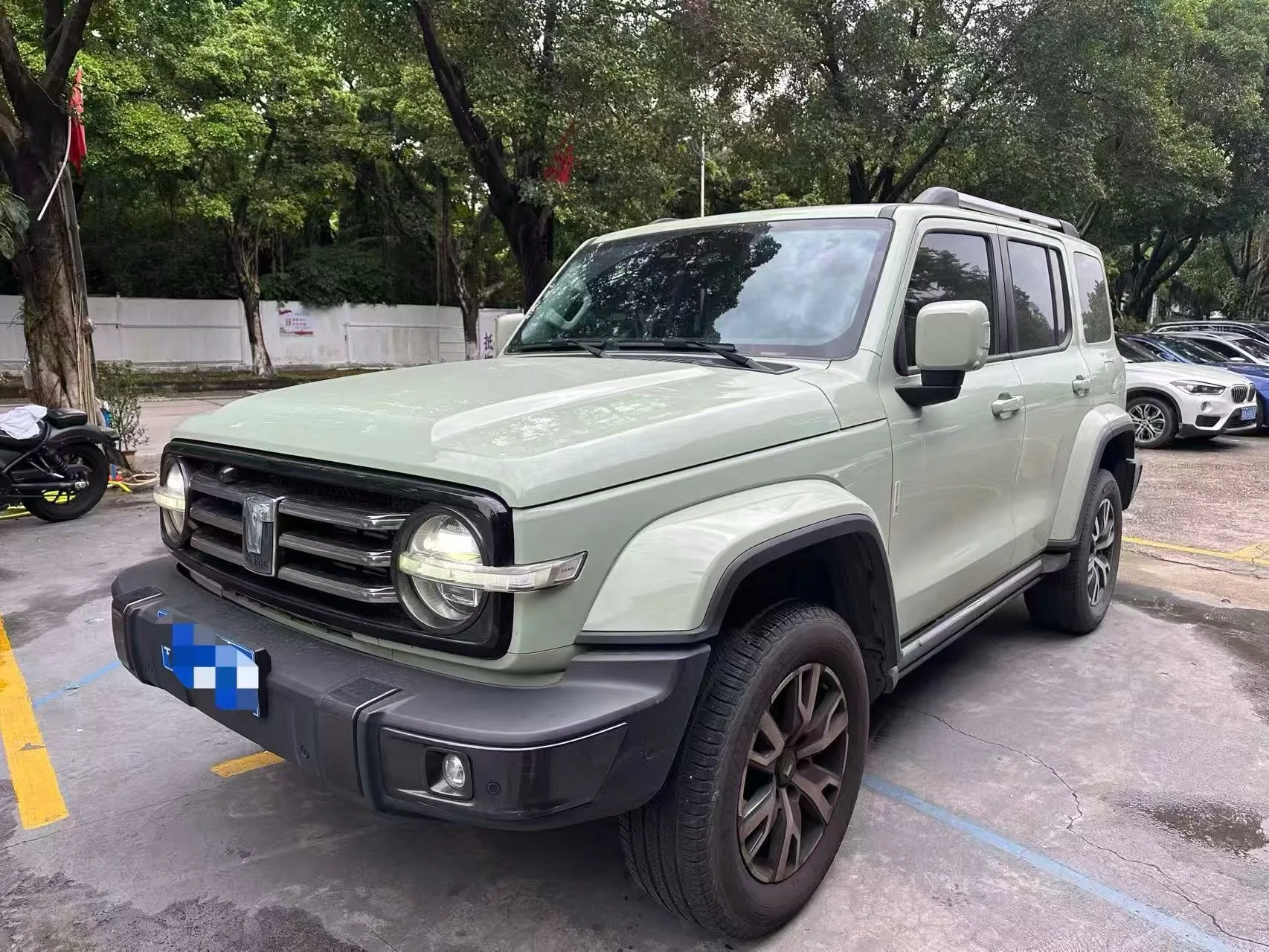 The 2023 Tank 300 City Edition 2.0T is very stylish.