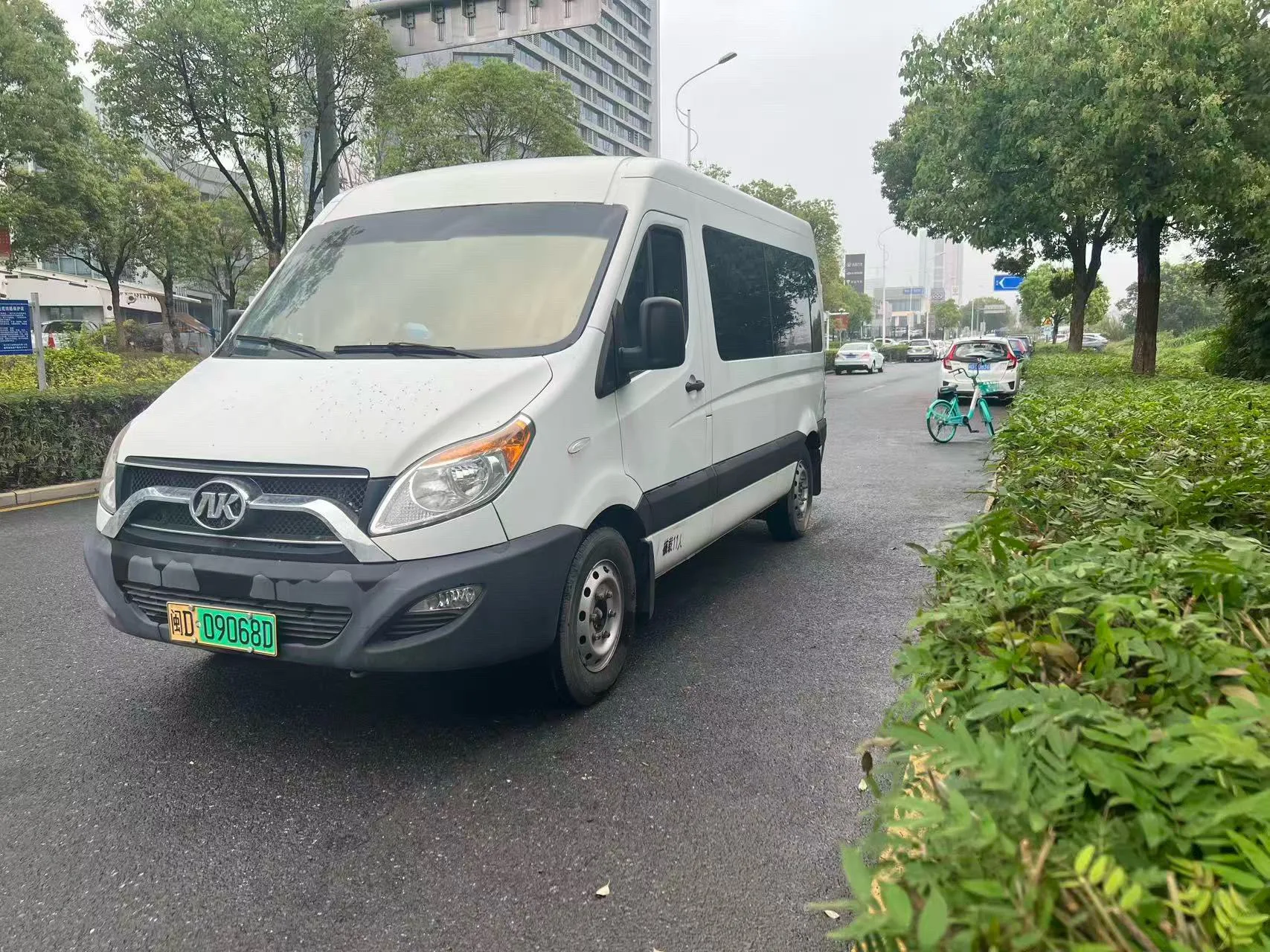 Ankai 2021 Q5 11-seater 5.3-meter pure electric bus with automatic transmission