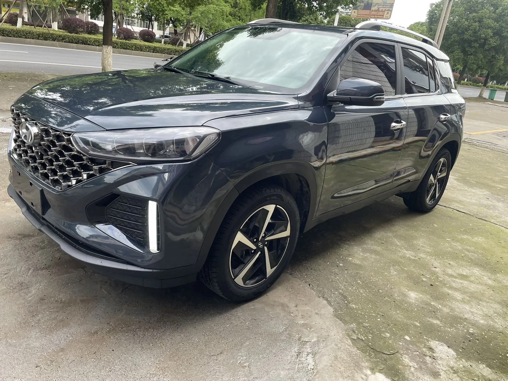 Пекин Хён ix35 2021 2,0 l Автоматический 2WD Судоходство на Великих озёрах Лидерство Версия