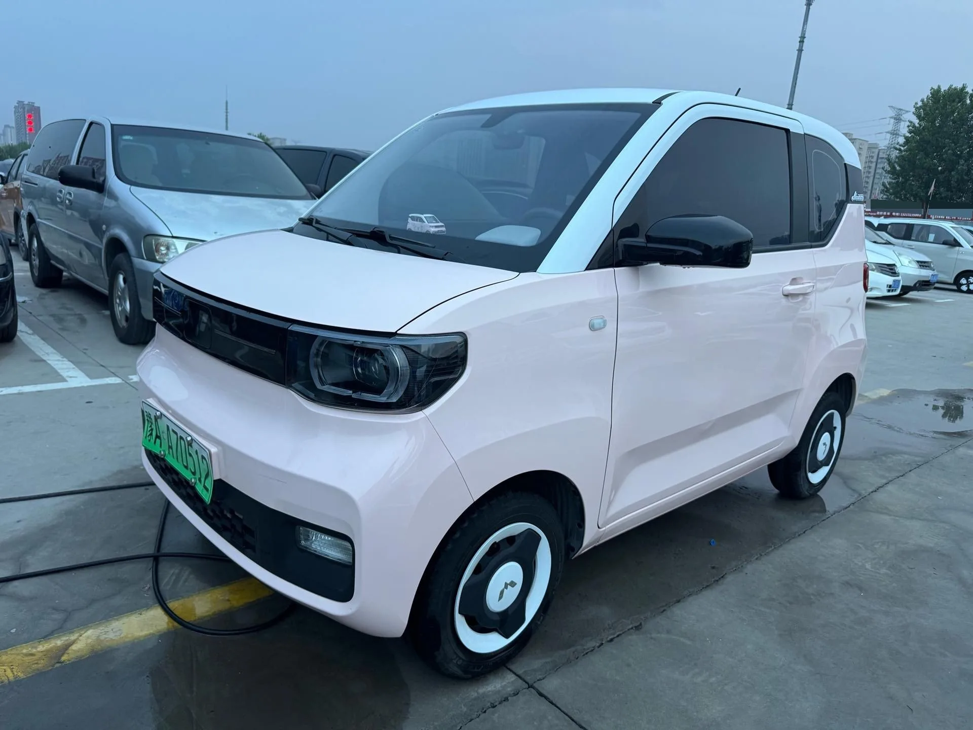 洪光 迷你电动车 2022 马卡龙 颜色 版, 锂 铁 磷酸盐