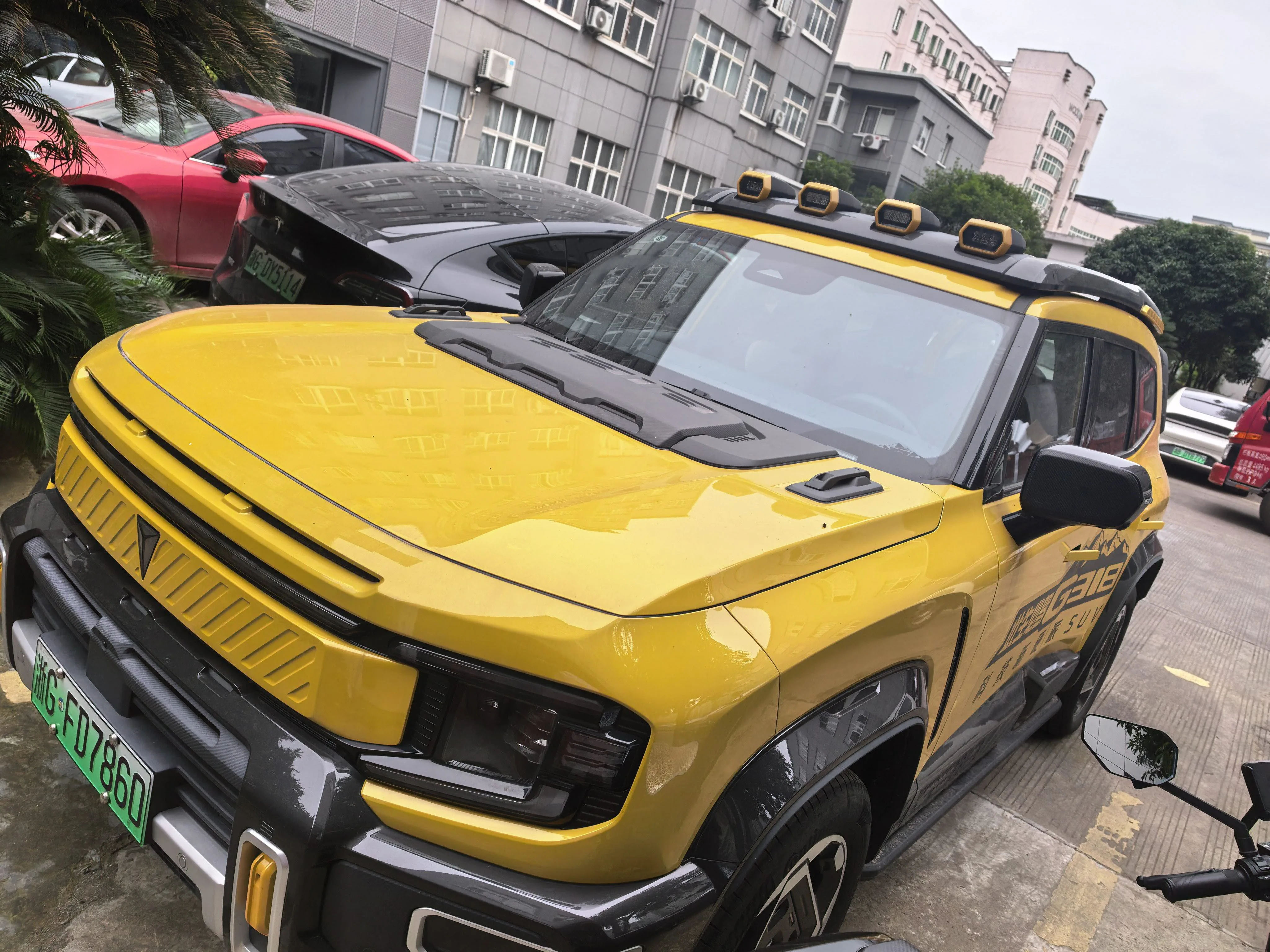 Чанъань Глубокий Синий 2025 G318 Мы забот Пересечение Версия 4WD Секрет Область Версия Автоматический Передача инфекции