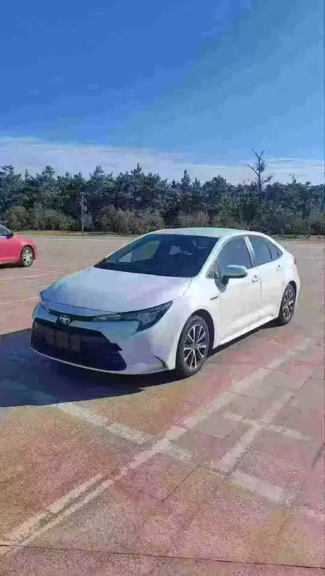 丰田 2023 花冠 杂交种 1.8 CVT 聪明的 电的 杂交种 领导 版 自动的 传播